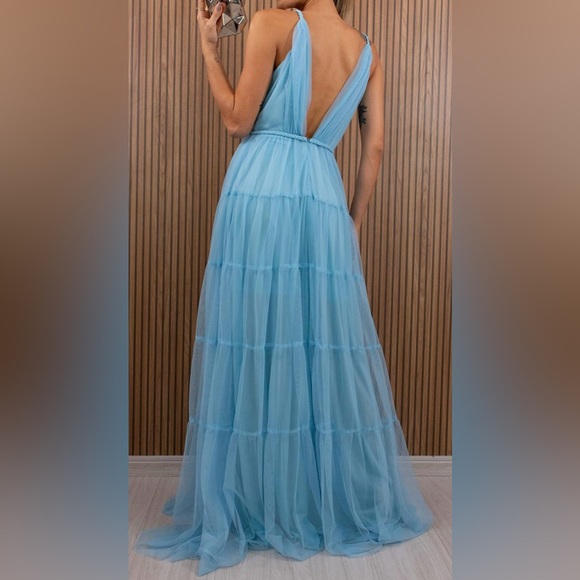 Gorgeous Tulle Dress - Serenity Blue (M) - Picture 4 of 5
